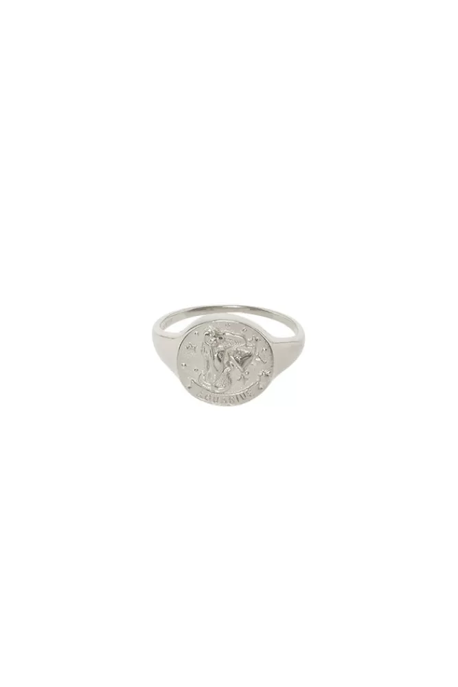 Sterling Silver Jewellery*Aquarius Stargazer Zodiac Ring