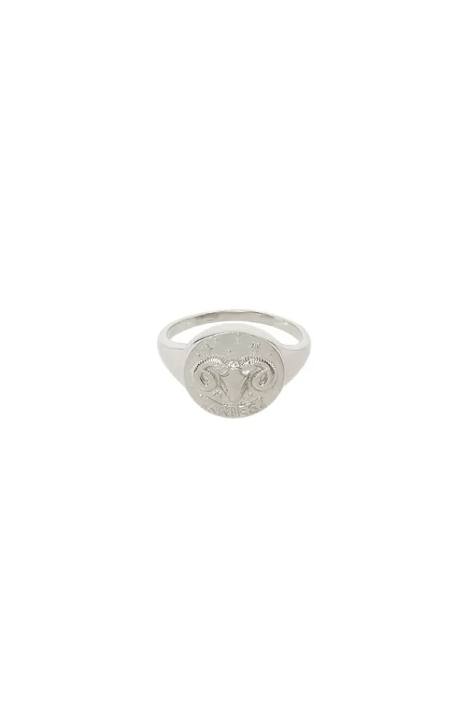 Sterling Silver Jewellery*Aries Stargazer Zodiac Ring