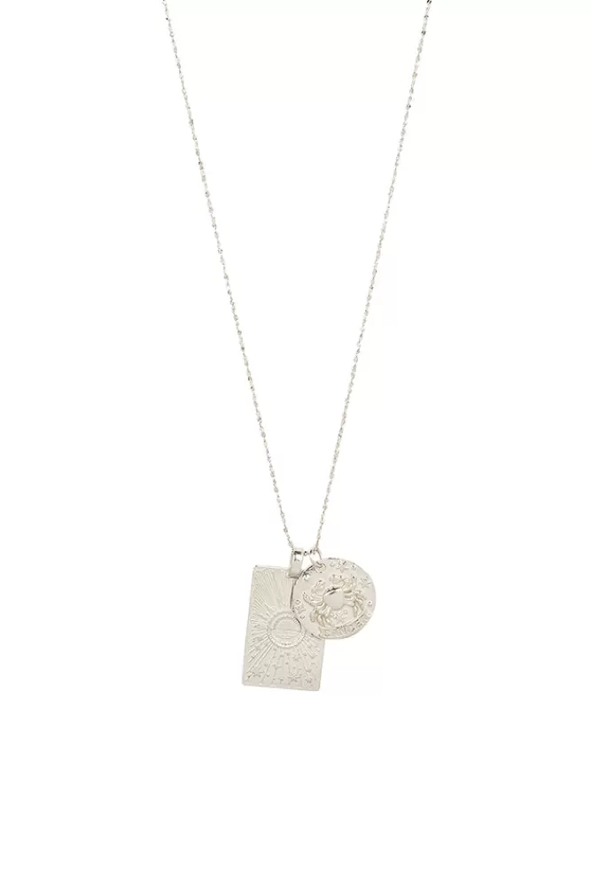 Silver Jewellery*Cancer Stargazer Zodiac Necklace