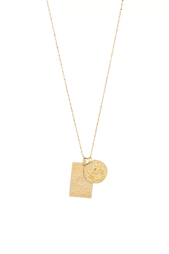 Gold Jewellery*Cancer Stargazer Zodiac Necklace