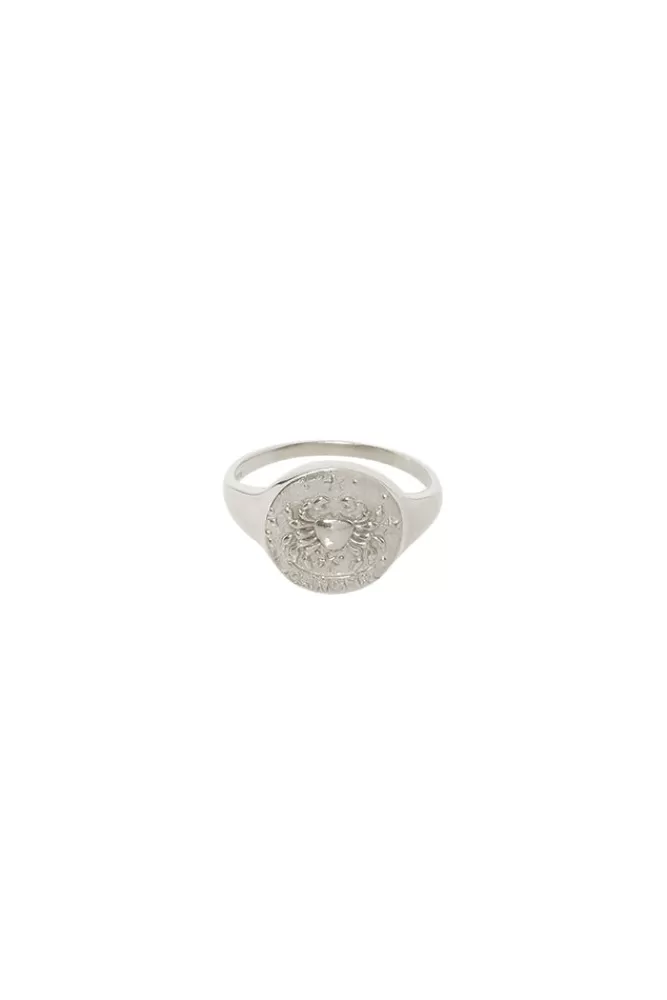 Sterling Silver Jewellery*Cancer Stargazer Zodiac Ring