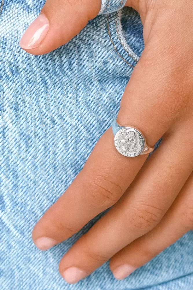 Sterling Silver Jewellery*Capricorn Stargazer Zodiac Ring