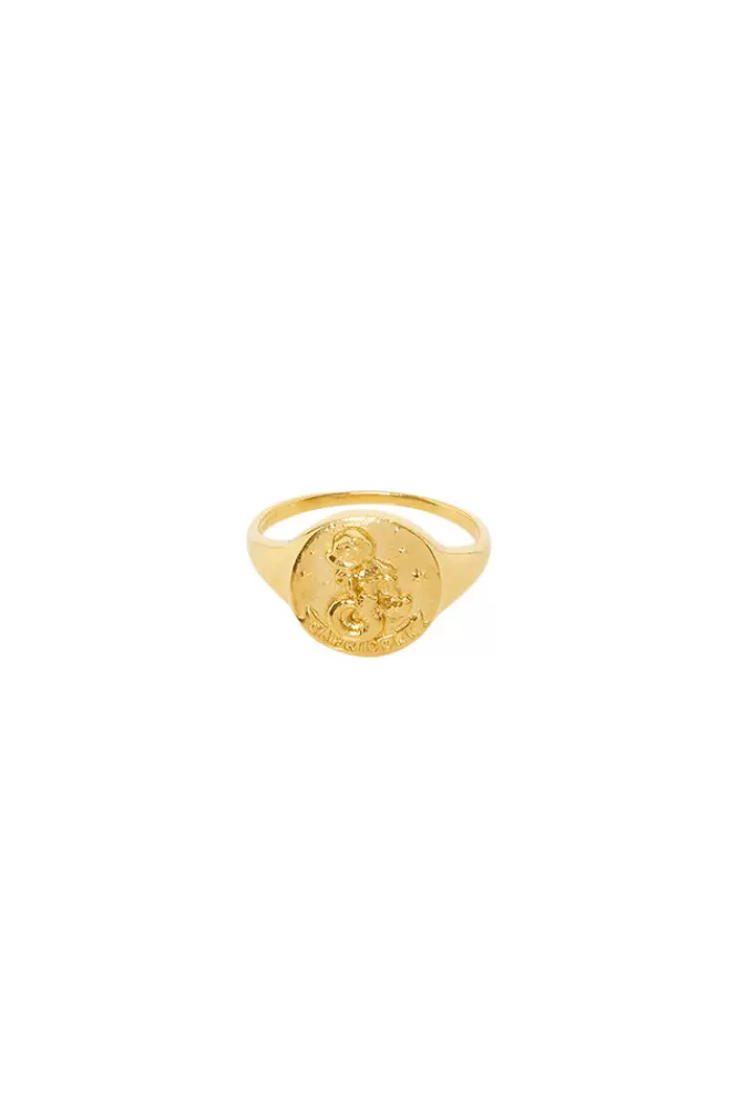 Gold Jewellery*Capricorn Stargazer Zodiac Ring