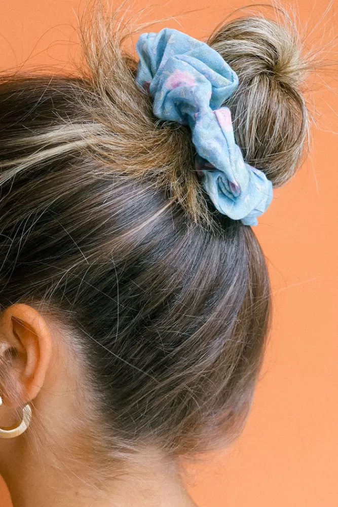 Dusty Blue Hats & Headwear*Dolly Scrunchie