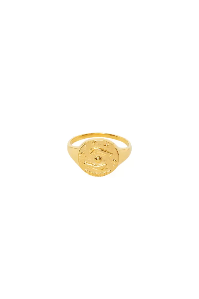 Gold Jewellery*Gemini Stargazer Zodiac Ring