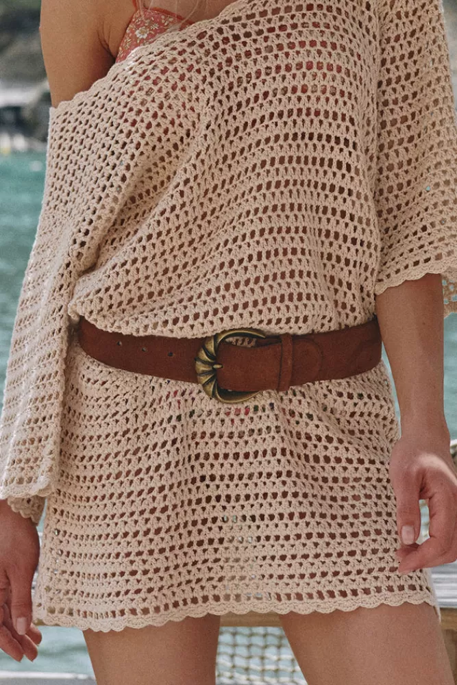 Tan Belts*Gypset Suede Belt