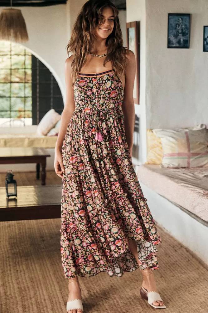 Night Blossom Dresses*Impala Lily Maxi Sundress