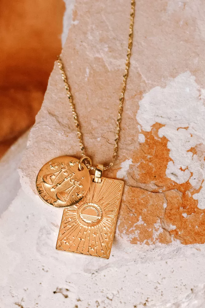 Gold Jewellery*Libra Stargazer Zodiac Necklace