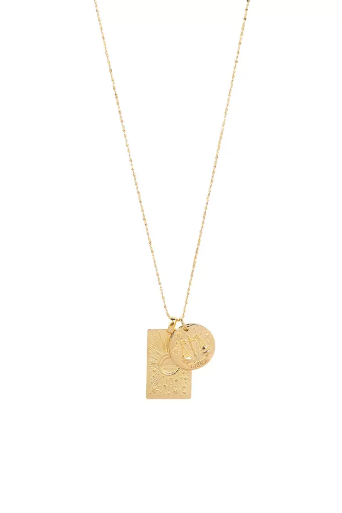 Gold Jewellery*Libra Stargazer Zodiac Necklace