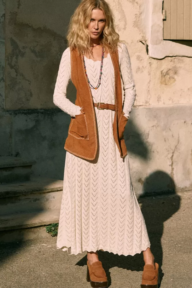 Snow Boheme*Lou Lou Knit Gown