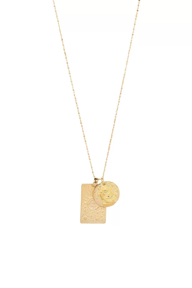 Gold Jewellery*Pisces Stargazer Zodiac Necklace