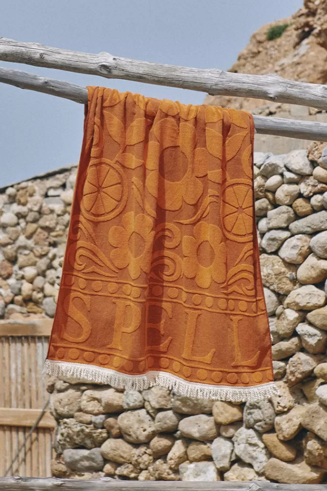 Retro Sun Holiday*Pomelia Towel