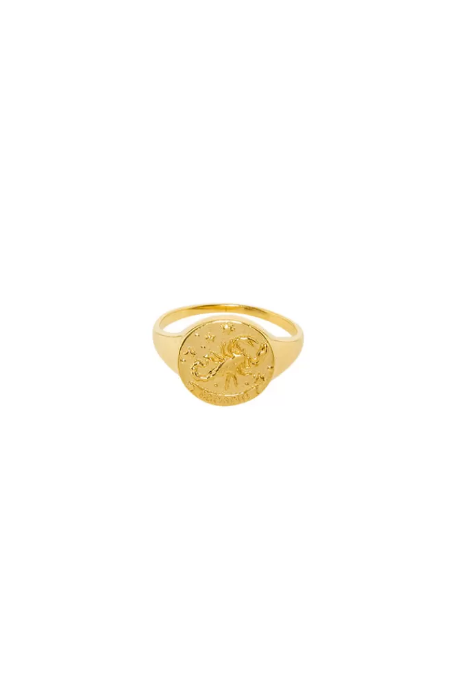 Gold Jewellery*Scorpio Stargazer Zodiac Ring