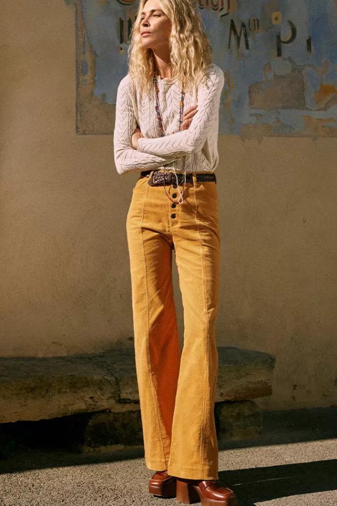 Antique Tan Bottoms*Stevie Cord Pant