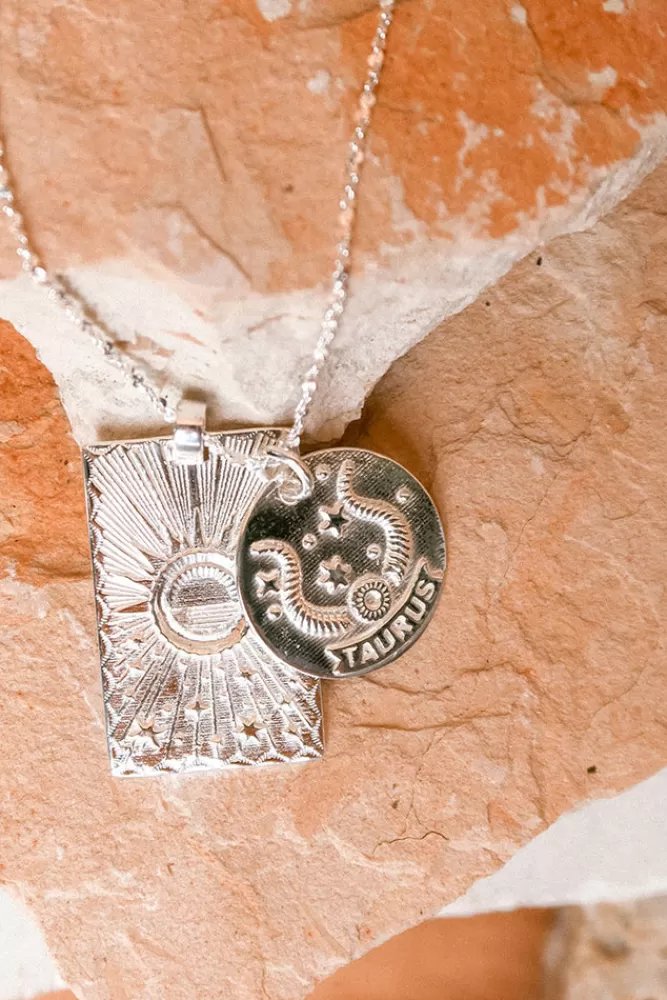 Silver Jewellery*Taurus Stargazer Zodiac Necklace