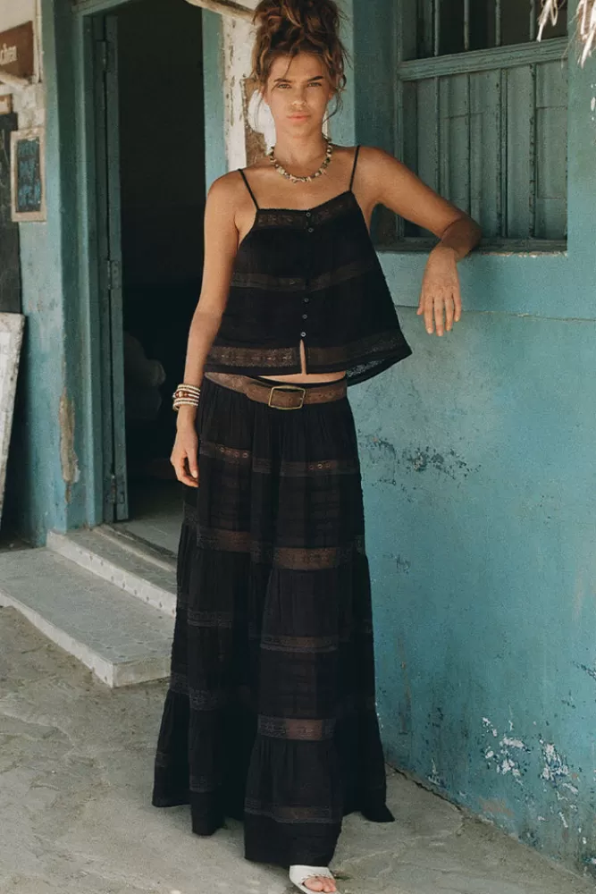 Black Holiday*Teodora Maxi Skirt